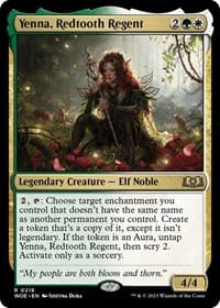 Yenna, Redtooth Regent - Wilds of Eldraine - Magic: The Gathering card