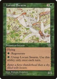 Locust Swarm - Mirage - Magic: The Gathering card