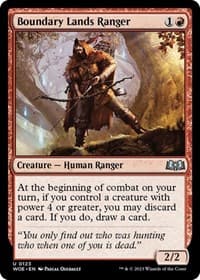 Boundary Lands Ranger - Wilds of Eldraine - Magic: The Gathering card