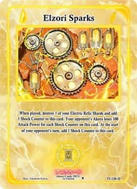 Elzori Sparks (Holo) - Trials of Ikithia [1st Edition] - Akora TCG card