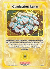 Conduction Runes - Trials of Ikithia [1st Edition] - Akora TCG card