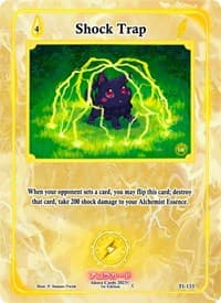 Shock Trap - Trials of Ikithia [1st Edition] - Akora TCG card