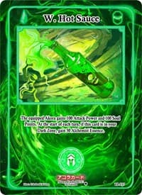 W. Hot Sauce - Trials of Ikithia [1st Edition] - Akora TCG card
