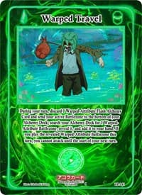 Warped Travel - Trials of Ikithia [1st Edition] - Akora TCG card
