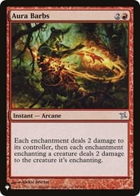 Aura Barbs - The List Reprints - Magic: The Gathering card