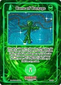 Curse of Carnage - Trials of Ikithia [1st Edition] - Akora TCG card