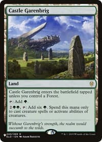 Castle Garenbrig - The List Reprints - Magic: The Gathering card