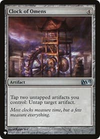 Clock of Omens - The List Reprints - Magic: The Gathering card