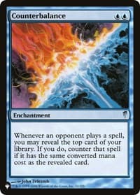 Counterbalance - The List Reprints - Magic: The Gathering card