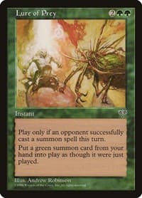 Lure of Prey - Mirage - Magic: The Gathering card