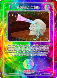Double Death (Holo) - Trials of Ikithia [1st Edition] - Akora TCG card
