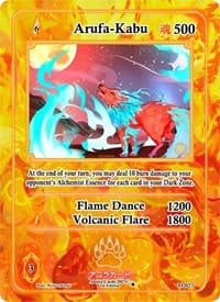 Arufa-Kabu - Trials of Ikithia [1st Edition] - Akora TCG card
