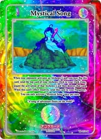 Mystical Song (Holo) - Trials of Ikithia [1st Edition] - Akora TCG card