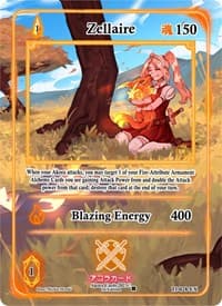 Zellaire (Extended Art) - Trials of Ikithia [1st Edition] - Akora TCG card