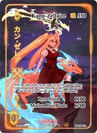Kann-Zellaire (Full Art) - Trials of Ikithia [1st Edition] - Akora TCG card