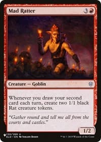 Mad Ratter - The List Reprints - Magic: The Gathering card