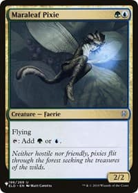 Maraleaf Pixie - The List Reprints - Magic: The Gathering card