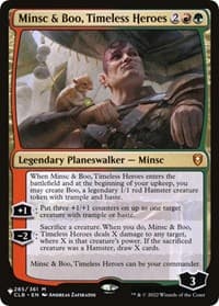 Minsc & Boo, Timeless Heroes - The List Reprints - Magic: The Gathering card