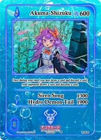 Akuma-Shizuku - Trials of Ikithia [1st Edition] - Akora TCG card