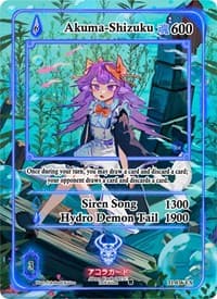 Akuma-Shizuku (Extended Art) - Trials of Ikithia [1st Edition] - Akora TCG card