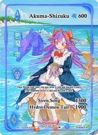 Akuma-Shizuku (Full Art) - Trials of Ikithia [1st Edition] - Akora TCG card