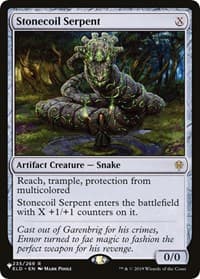 Stonecoil Serpent - The List Reprints - Magic: The Gathering card