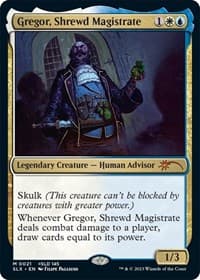 Gregor, Shrewd Magistrate - SLX Cards - Magic: The Gathering card