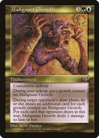 Malignant Growth - Mirage - Magic: The Gathering card