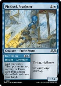 Picklock Prankster - Wilds of Eldraine - Magic: The Gathering card