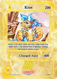 Kion - Trials of Ikithia [1st Edition] - Akora TCG card