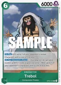 Trebol - Kingdoms of Intrigue - One Piece Card Game card