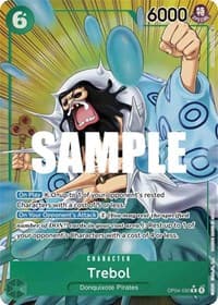 Trebol (Alternate Art) - Kingdoms of Intrigue - One Piece Card Game card
