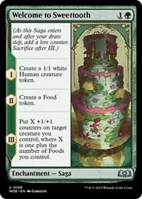 Welcome to Sweettooth - Wilds of Eldraine - Magic: The Gathering card