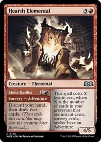 Hearth Elemental - Wilds of Eldraine - Magic: The Gathering card