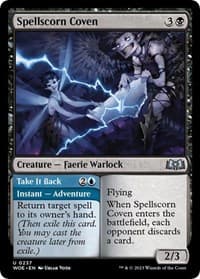 Spellscorn Coven - Wilds of Eldraine - Magic: The Gathering card