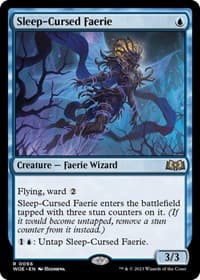 Sleep-Cursed Faerie - Wilds of Eldraine - Magic: The Gathering card