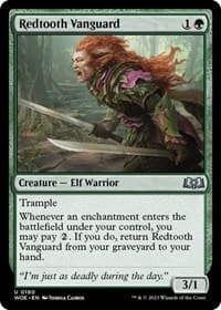 Redtooth Vanguard - Wilds of Eldraine - Magic: The Gathering card