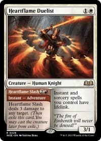 Heartflame Duelist - Wilds of Eldraine - Magic: The Gathering card