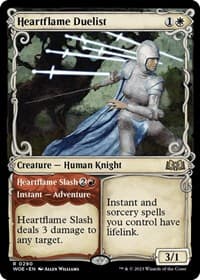 Heartflame Duelist (Showcase) - Wilds of Eldraine - Magic: The Gathering card