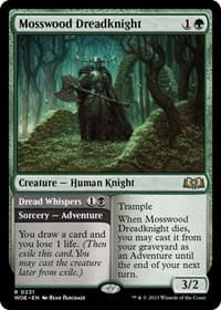 Mosswood Dreadknight - Wilds of Eldraine - Magic: The Gathering card