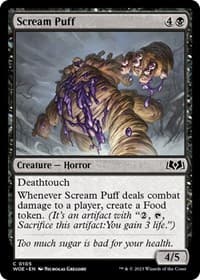 Scream Puff - Wilds of Eldraine - Magic: The Gathering card
