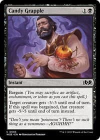 Candy Grapple - Wilds of Eldraine - Magic: The Gathering card