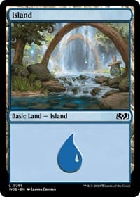 Island (0269) - Wilds of Eldraine - Magic: The Gathering card