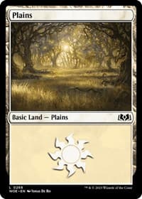 Plains (0268) - Wilds of Eldraine - Magic: The Gathering card