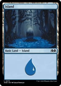 Island (0270) - Wilds of Eldraine - Magic: The Gathering card