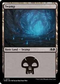 Swamp (0272) - Wilds of Eldraine - Magic: The Gathering card