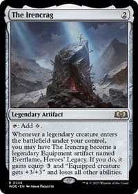 The Irencrag - Wilds of Eldraine - Magic: The Gathering card