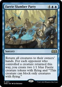Faerie Slumber Party - Wilds of Eldraine - Magic: The Gathering card