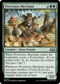 Provisions Merchant - Wilds of Eldraine - Magic: The Gathering card