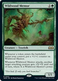 Wildwood Mentor - Wilds of Eldraine - Magic: The Gathering card